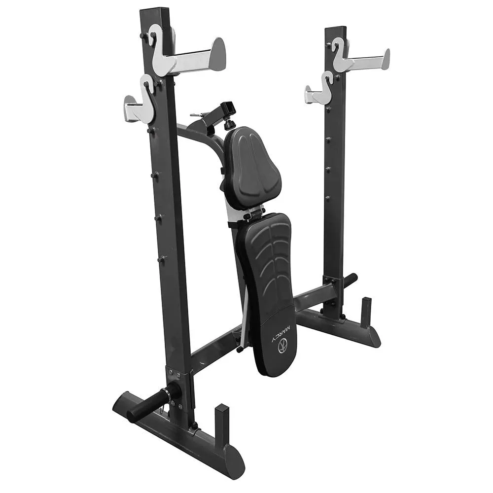 Marcy Multi-position Foldable Olympic Weight Bench | MWB-70205 - Retired