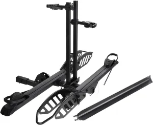 Mate R 2-Bike Rack, Hitch-Mount Platform Electric Bike Rack with Ramp, 200 lbs Capacity, Fits Car, SUV, Truck, RV, Van with 2-Inch Receiver and Up to 5-Inch Fat Tires E-Bike Bicycle