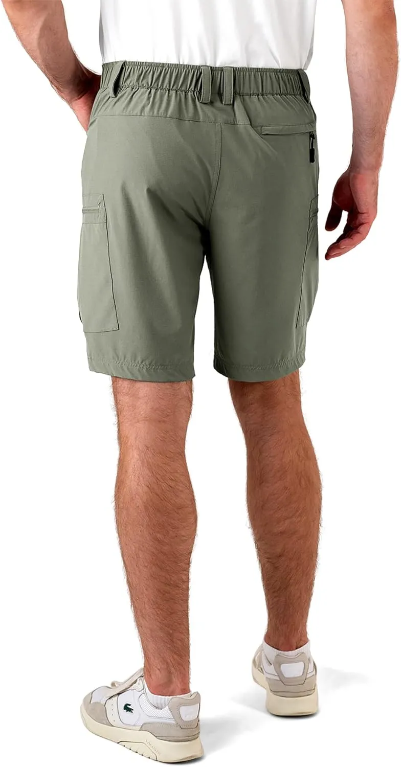 Mens Hiking Cargo Shorts Stretch Quick-Dry Outdoor Casual Work Shorts for Men Camping Fishing