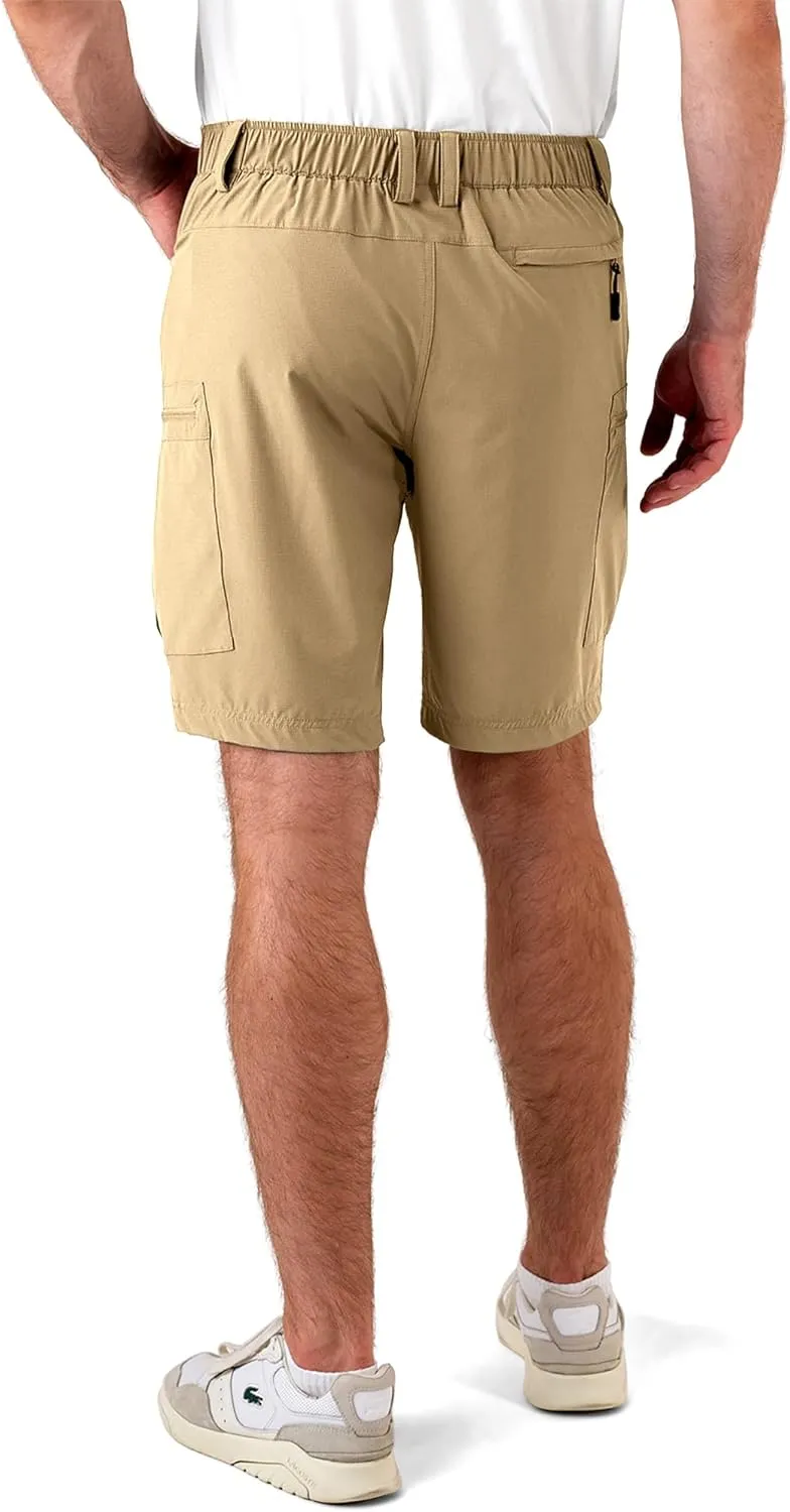 Mens Hiking Cargo Shorts Stretch Quick-Dry Outdoor Casual Work Shorts for Men Camping Fishing