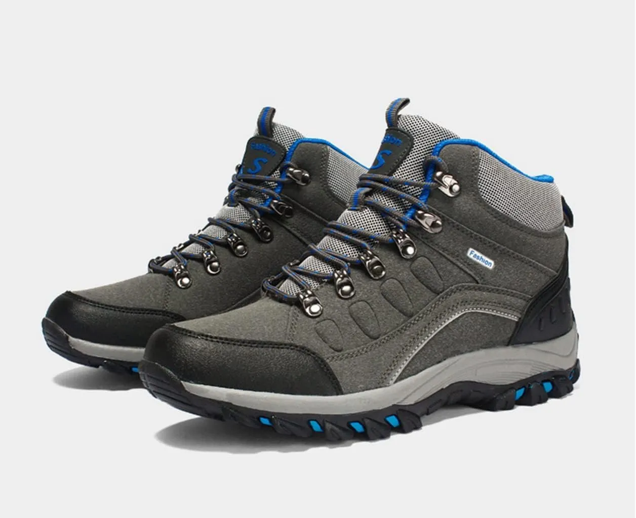 Men's Hiking Shoes Waterproof Anti Slip Hiking Boots Outdoor Lightweight Trekking Sneakers