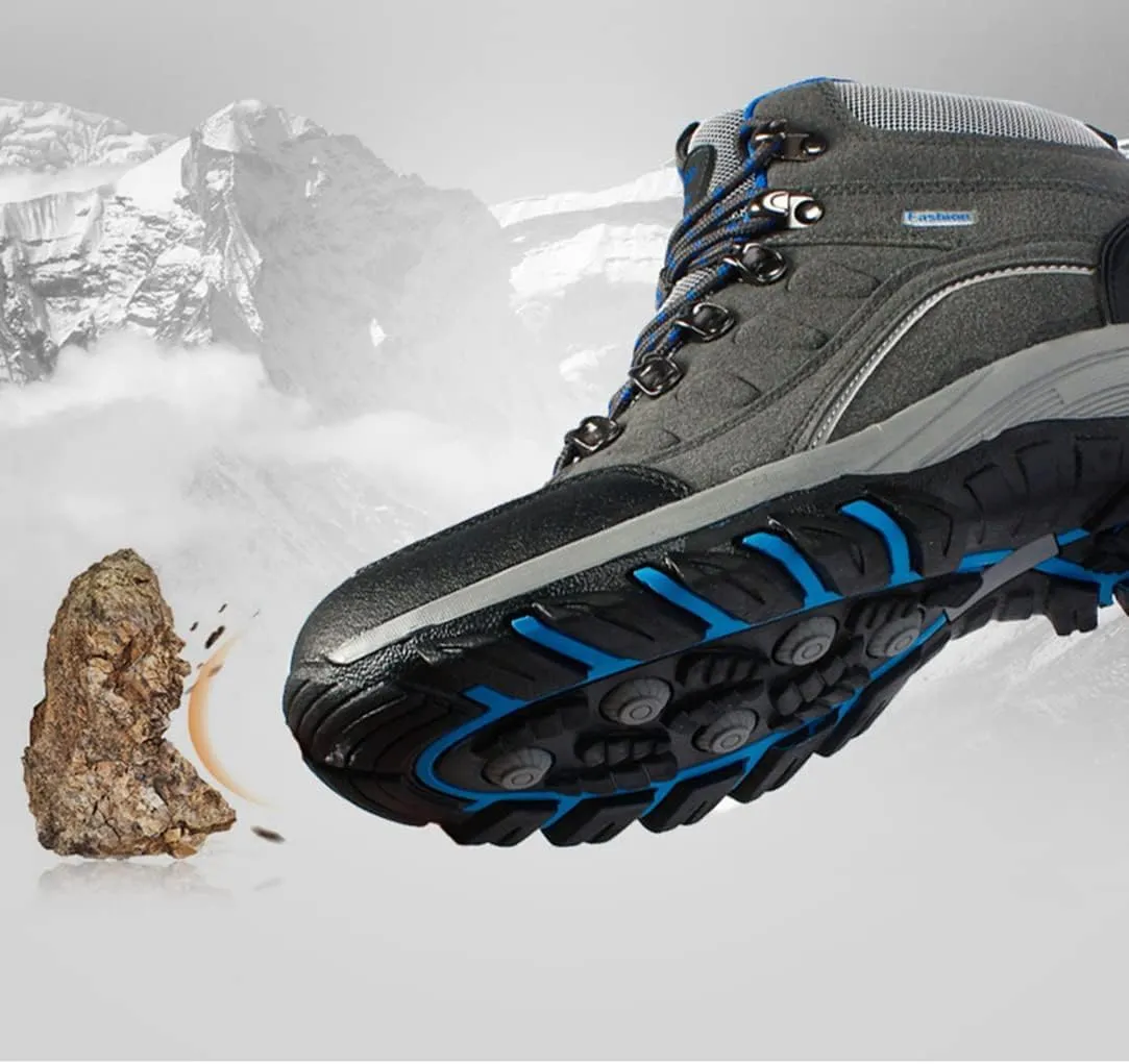 Men's Hiking Shoes Waterproof Anti Slip Hiking Boots Outdoor Lightweight Trekking Sneakers