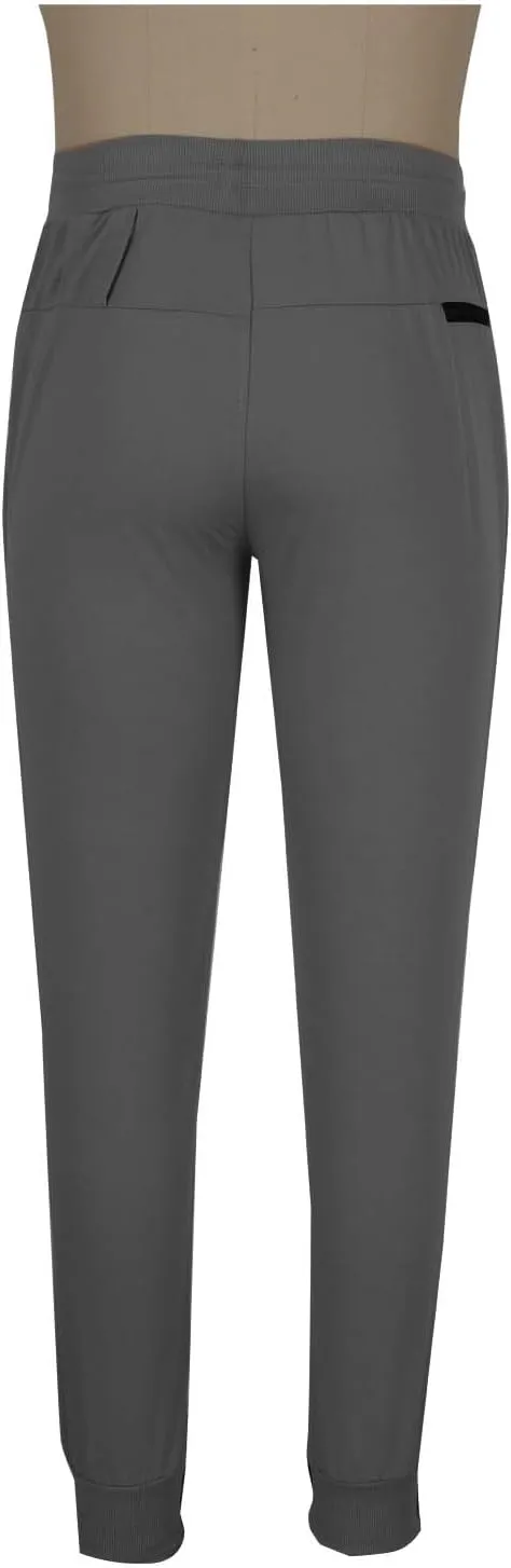 Mens Jogger Pants Gym Slim Fit Elastic Waist Drawstring Sweatpants with Pocket Athletic Pants for Training Running