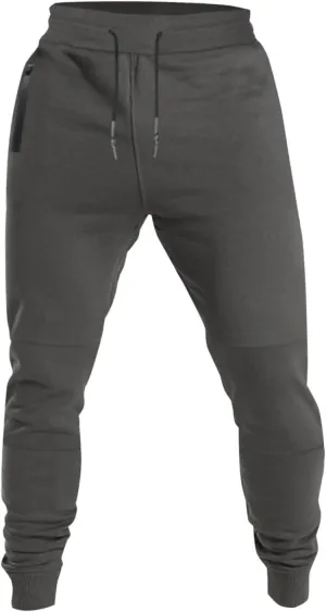 Mens Jogger Pants Gym Slim Fit Elastic Waist Drawstring Sweatpants with Pocket Athletic Pants for Training Running