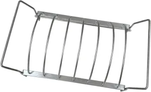 Milisten Foldable Barbecue Grill Stand Portable Grill Rack Chicken Rack Meat for Camping