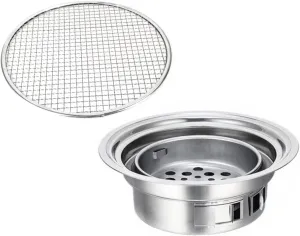 Milisten Portable Barbecue Stove Korean Style Grill Great for Outdoor Cooking Durable and Easy to Store