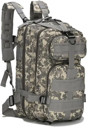 Military Tactical Backpack Rucksacks 3 Day Assault Pack Army Bag for Hunting Trekking Camping Outdoor (ACU Digital)