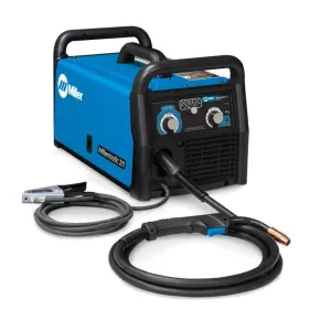 Miller 907614 Millermatic 211 MIG Welder - Portable Flux-Core & MIG Welding Machine with Multi-Voltage Plug for 120V or 240V - Inverter Technology Miller MIG Welders - MIG & Flux Core Welder Machine