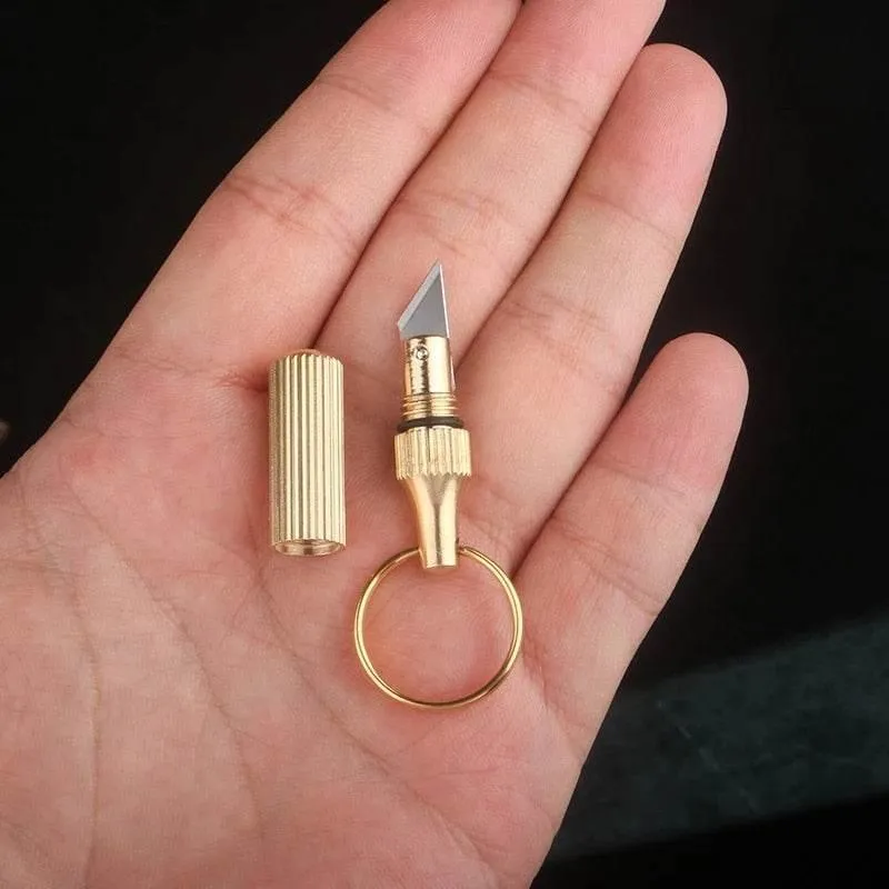 Mini Survival Knife - Compact Pocket Outdoor Tool