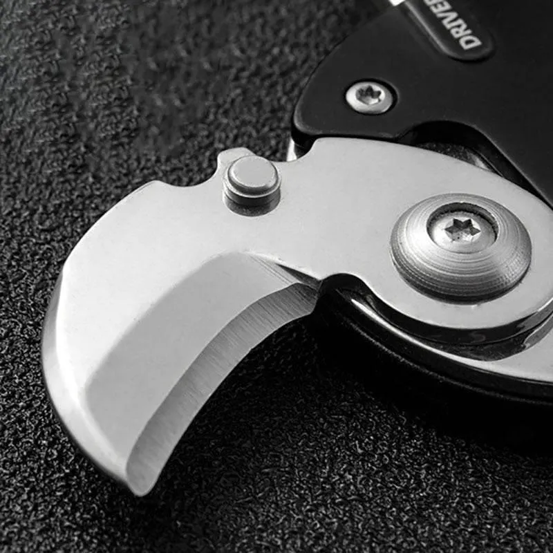 Mini Survival Tool Keychain - Essential Hiking Gear