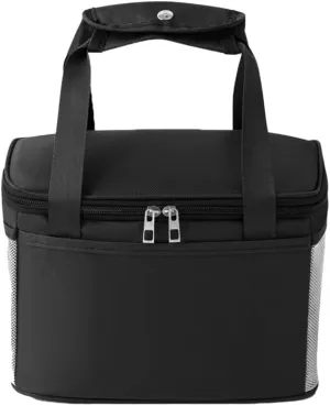 MiOYOOW Camping Storage Bag, Portable Stove Carry Case Wear Resistant Thermal Cooler Bag for Kitchen Travel Food Delivery