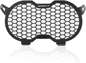 Motorcycle Headlight Grill Cover For Du&cati Desert X DesertX 2022 2023 Motorcycle Accessories Headlamp Headlight Shield Cover Grill Guard Protector