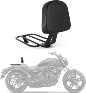 Motorcycle Luggage Rack Sissy Bar Driver Backrest for Kawasaki Vulcan S 650 2015-2023 Cargo Shelf Detachable Rear Passenger Seat Accessories