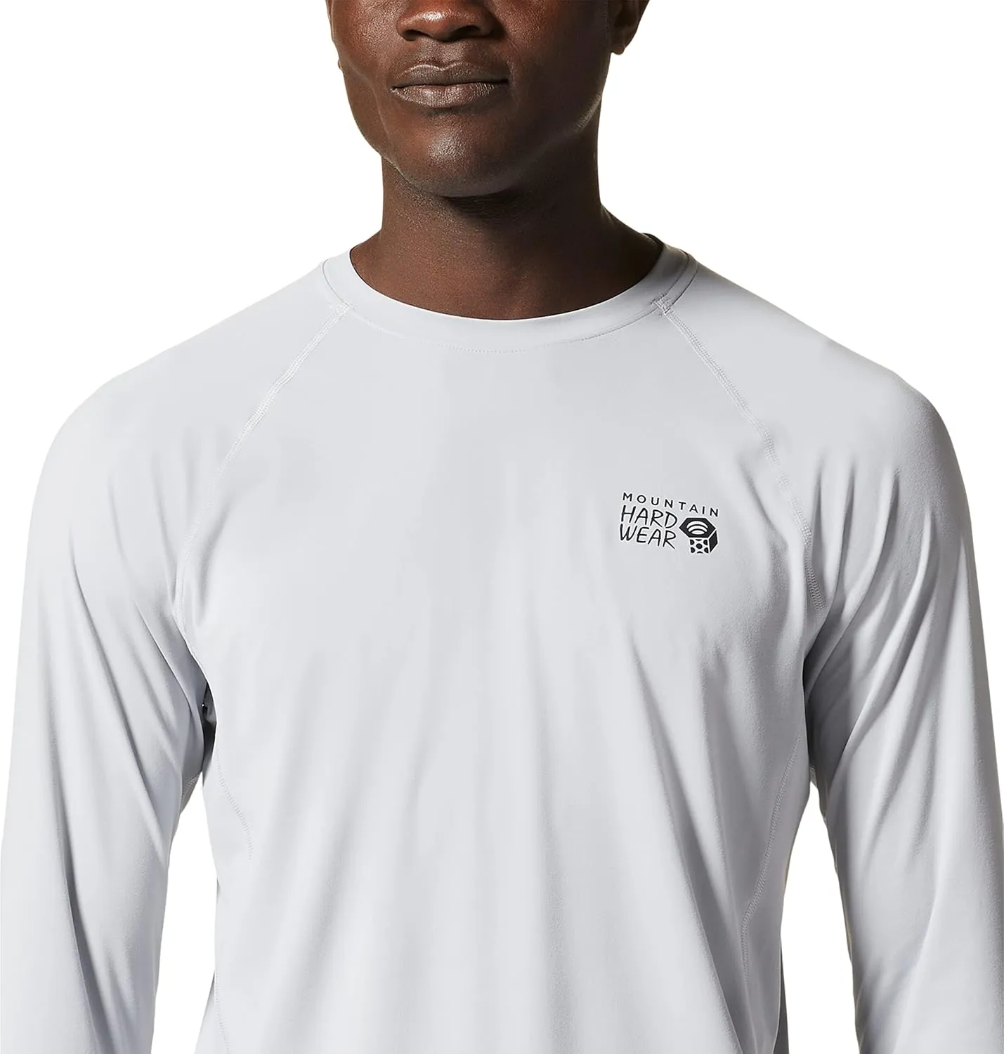 Mountain Hardwear Men's Crater Lake Long Sleeve Crew Shirt for Hiking, Camping, Outdoor Adventures, and Casual Wear