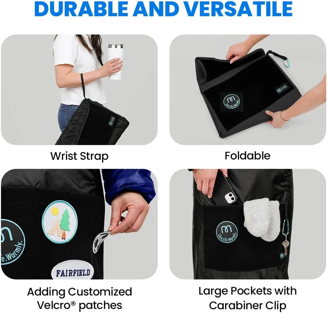 Mozy Wearable & Weatherproof Outdoor Blanket – Lower-Body Thermal Wrap for Superior Warmth