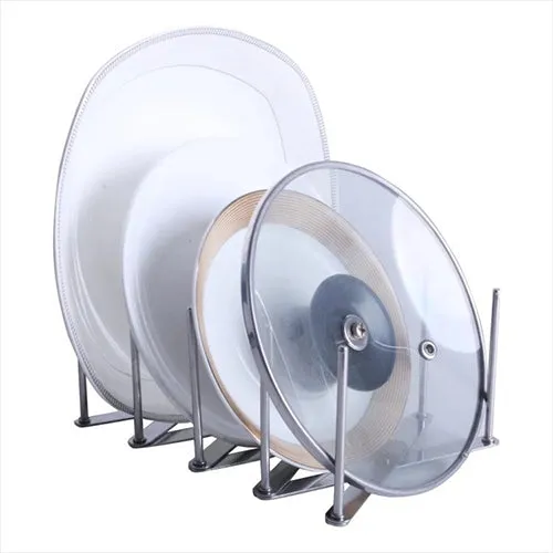 Multifunction Foldable Dish Organiser Rack Made Of Stainless Steel