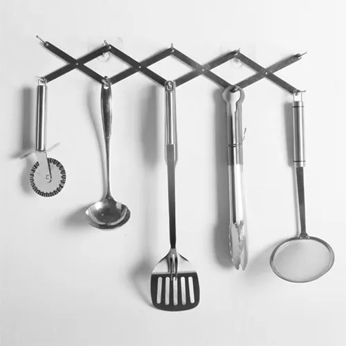 Multifunction Foldable Dish Organiser Rack Made Of Stainless Steel
