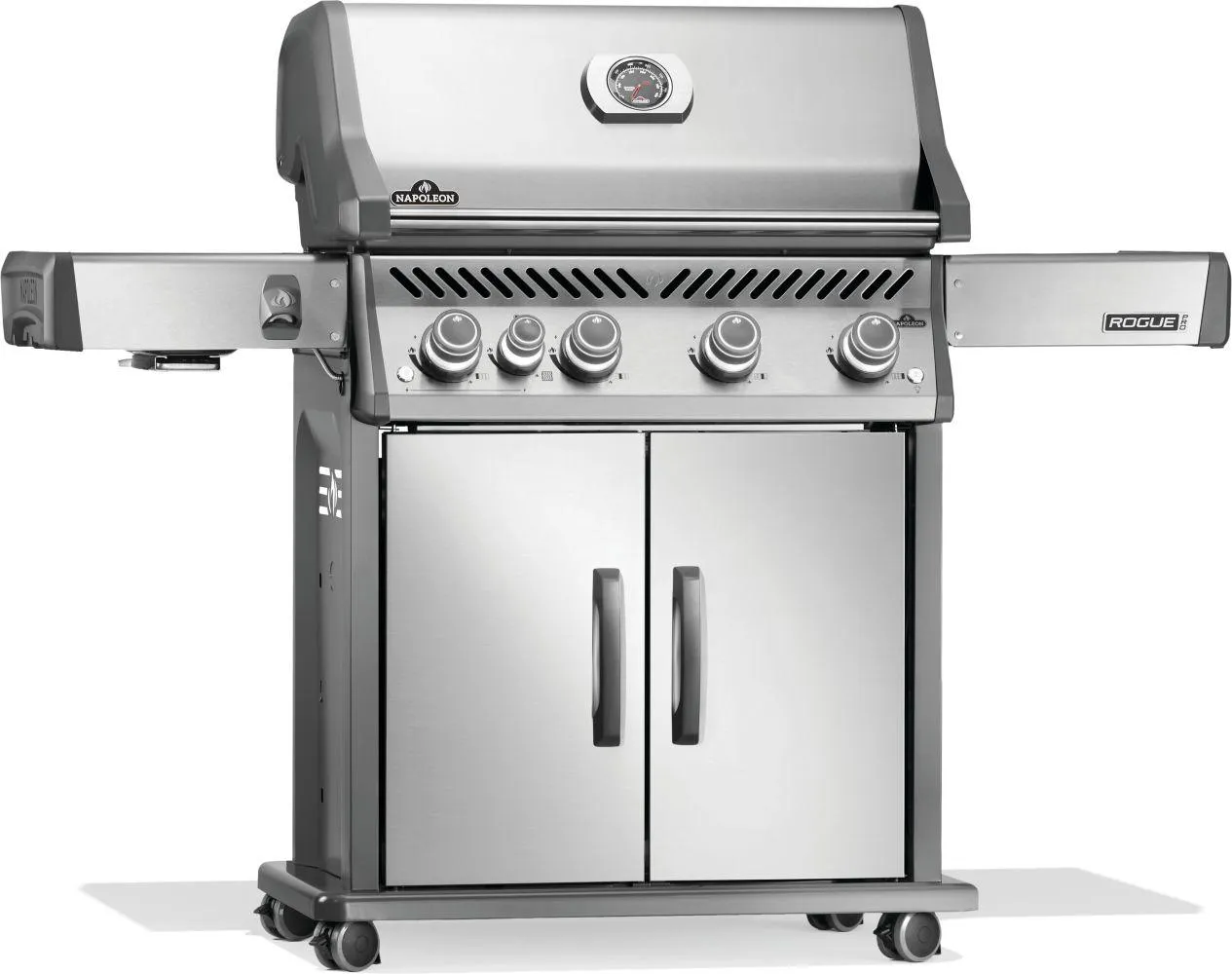 Napoleon Bbq RP525SIBNSS2 Rogue Pro 525 Sib With Infrared Side Burner , Natural Gas, Stainless Steel