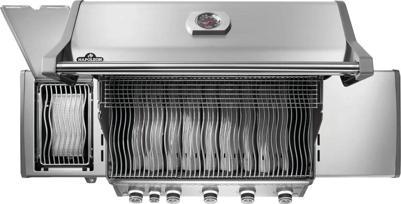 Napoleon Bbq RP625SIBPSS2 Rogue Pro 625 Sib With Infrared Side Burner , Propane, Stainless Steel