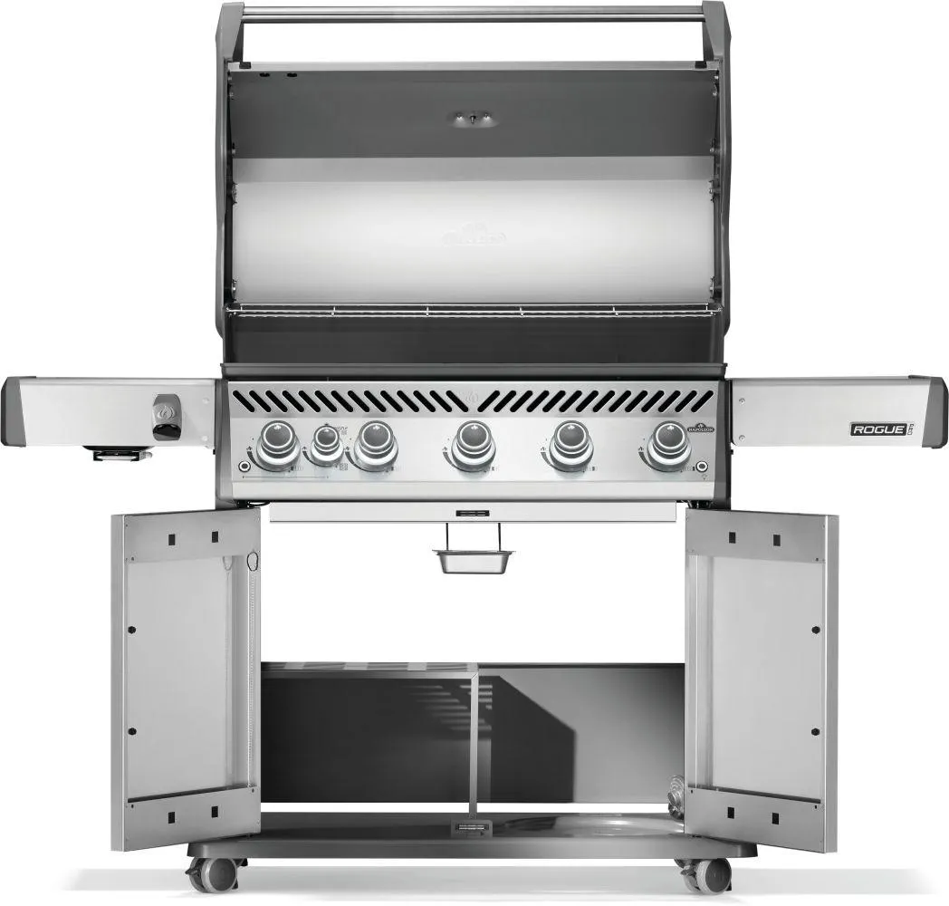 Napoleon Bbq RP625SIBPSS2 Rogue Pro 625 Sib With Infrared Side Burner , Propane, Stainless Steel