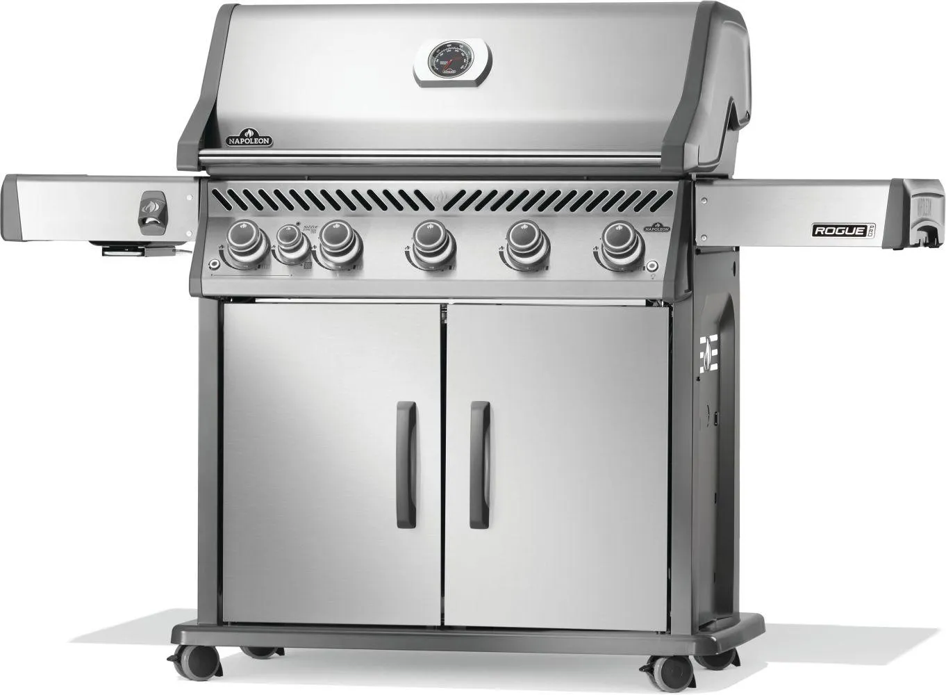Napoleon Bbq RP625SIBPSS2 Rogue Pro 625 Sib With Infrared Side Burner , Propane, Stainless Steel