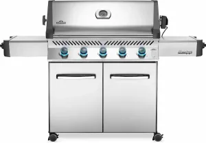 Napoleon Grills Prestige 665 Gas Grill on Cart, Stainless Steel