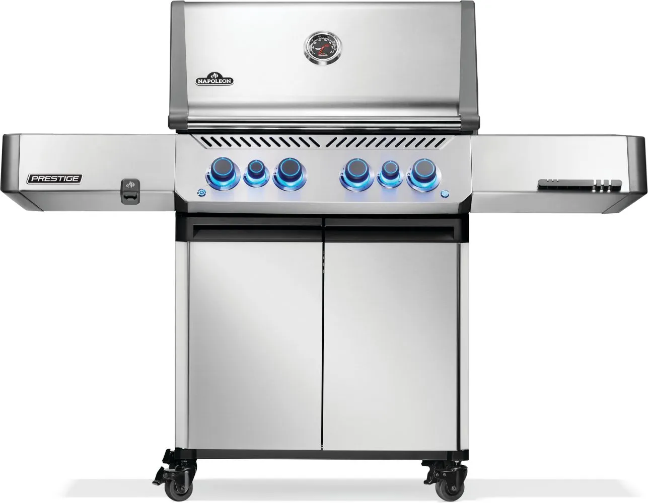 Napoleon Prestige 500 4-Burner Grill w/ Rotisserie & Side Burner - P500VRSIBPSS