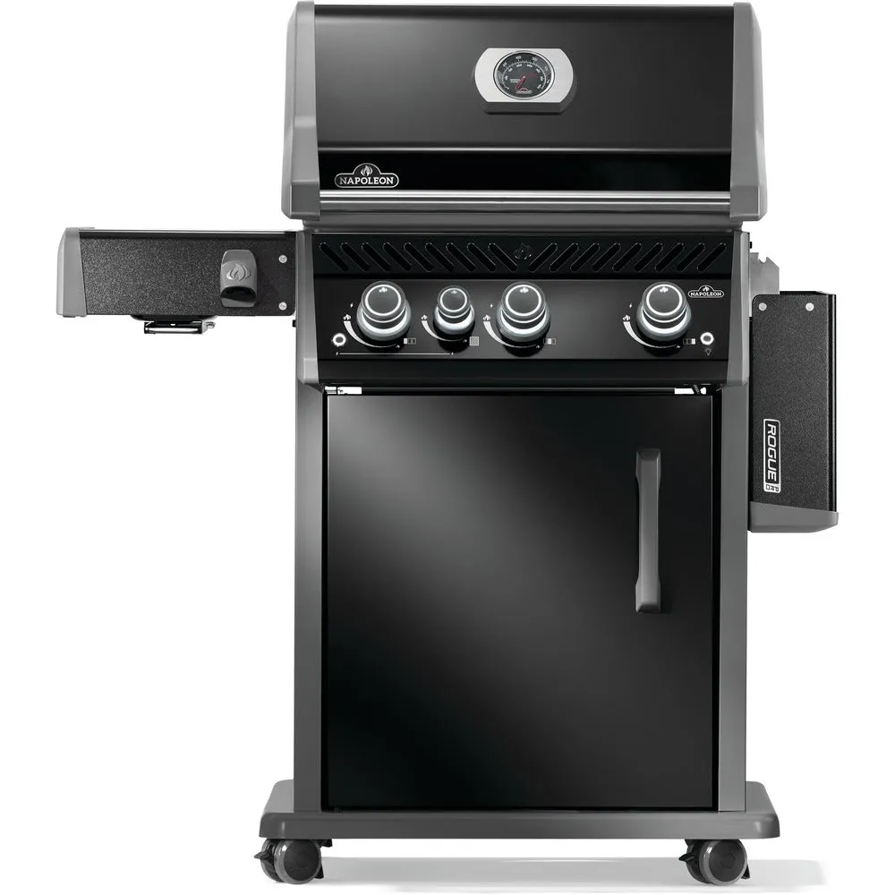 Napoleon Rogue® PRO 425 Natural Gas Grill with Infrared Side Burner - Black
