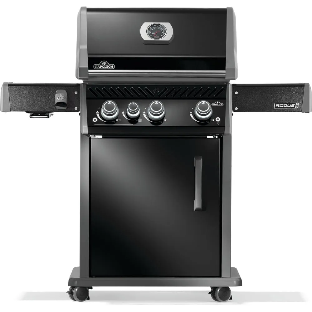 Napoleon Rogue® PRO 425 Natural Gas Grill with Infrared Side Burner - Black