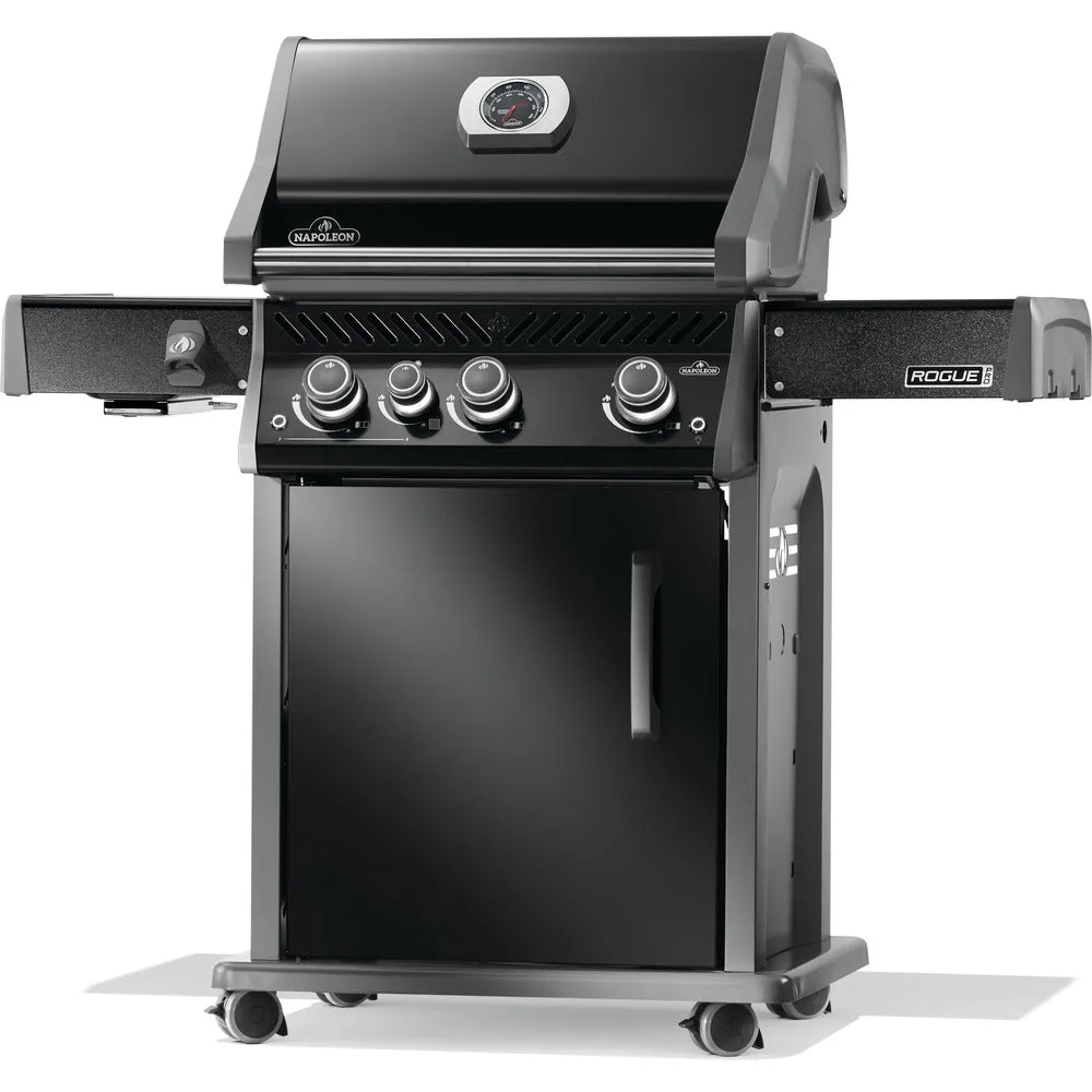 Napoleon Rogue® PRO 425 Natural Gas Grill with Infrared Side Burner - Black