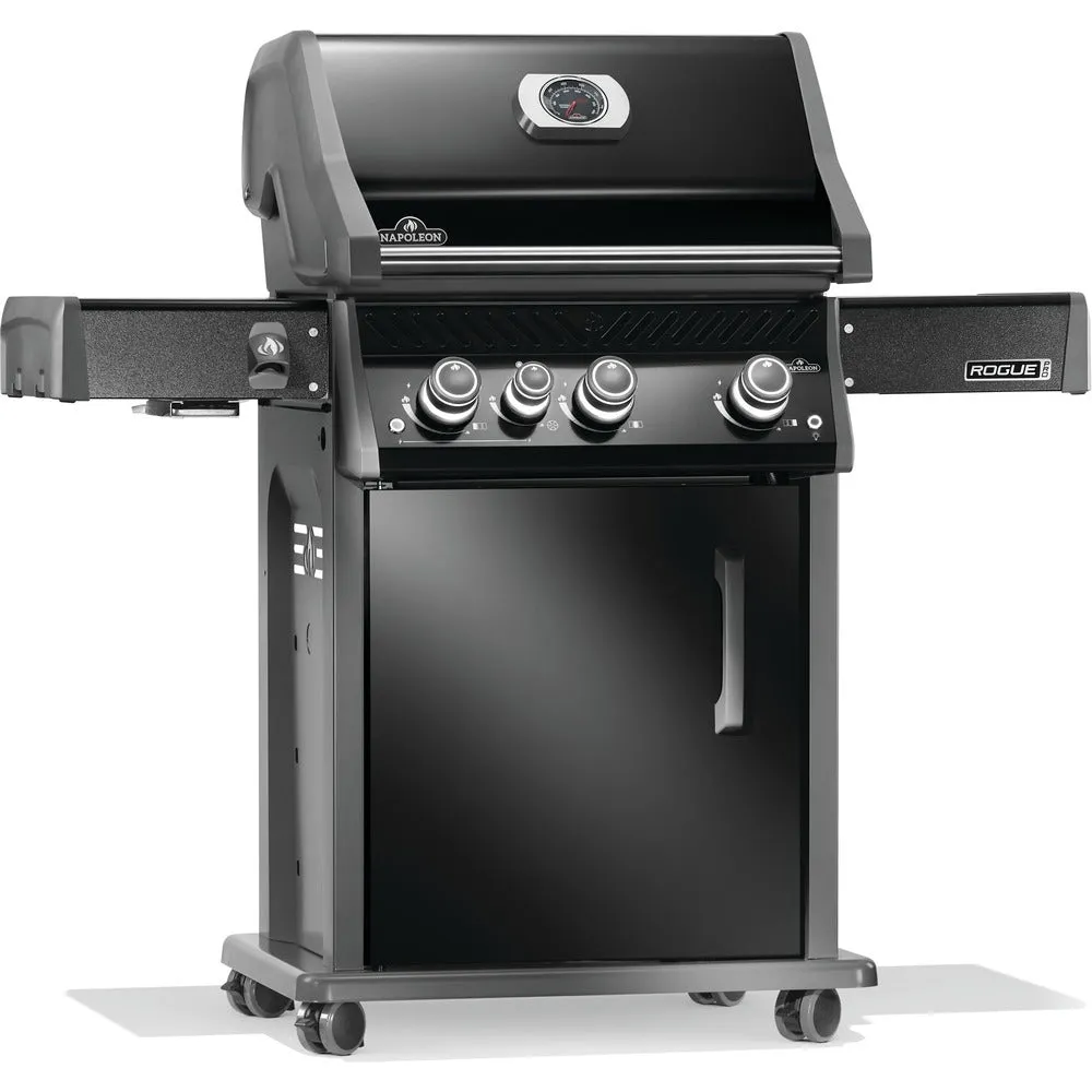 Napoleon Rogue® PRO 425 Natural Gas Grill with Infrared Side Burner - Black