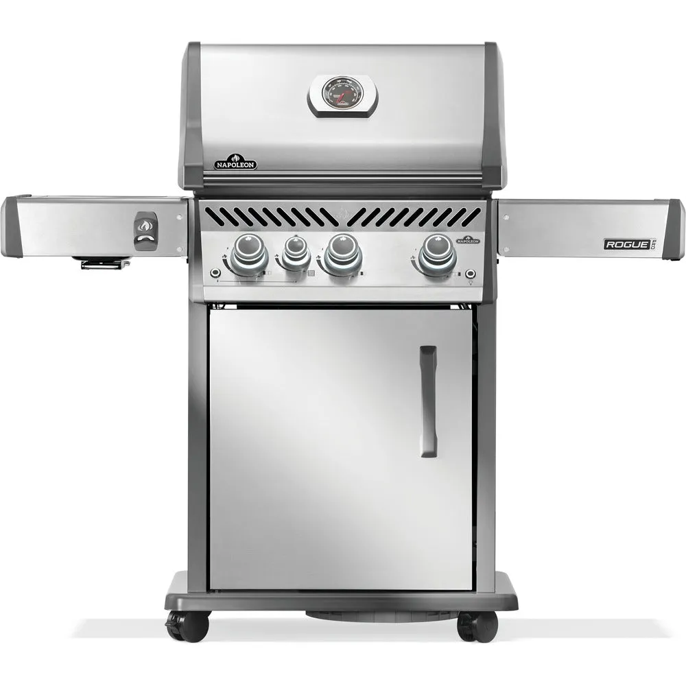 Napoleon Rogue® PRO 425 Natural Gas Grill with Infrared Side Burner - Stainless Steel