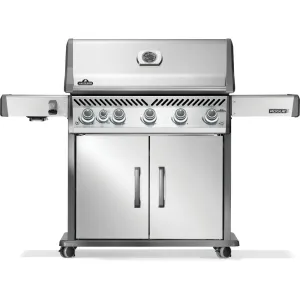 Napoleon Rogue® PRO 625 Propane Gas Grill with Infrared Side Burner - Stainless Steel