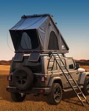 Naturnest Hardshell Rooftop Tent for SUV Truck Jeep - Pop Up Roof Top Tent with Hard Shell Car Camping