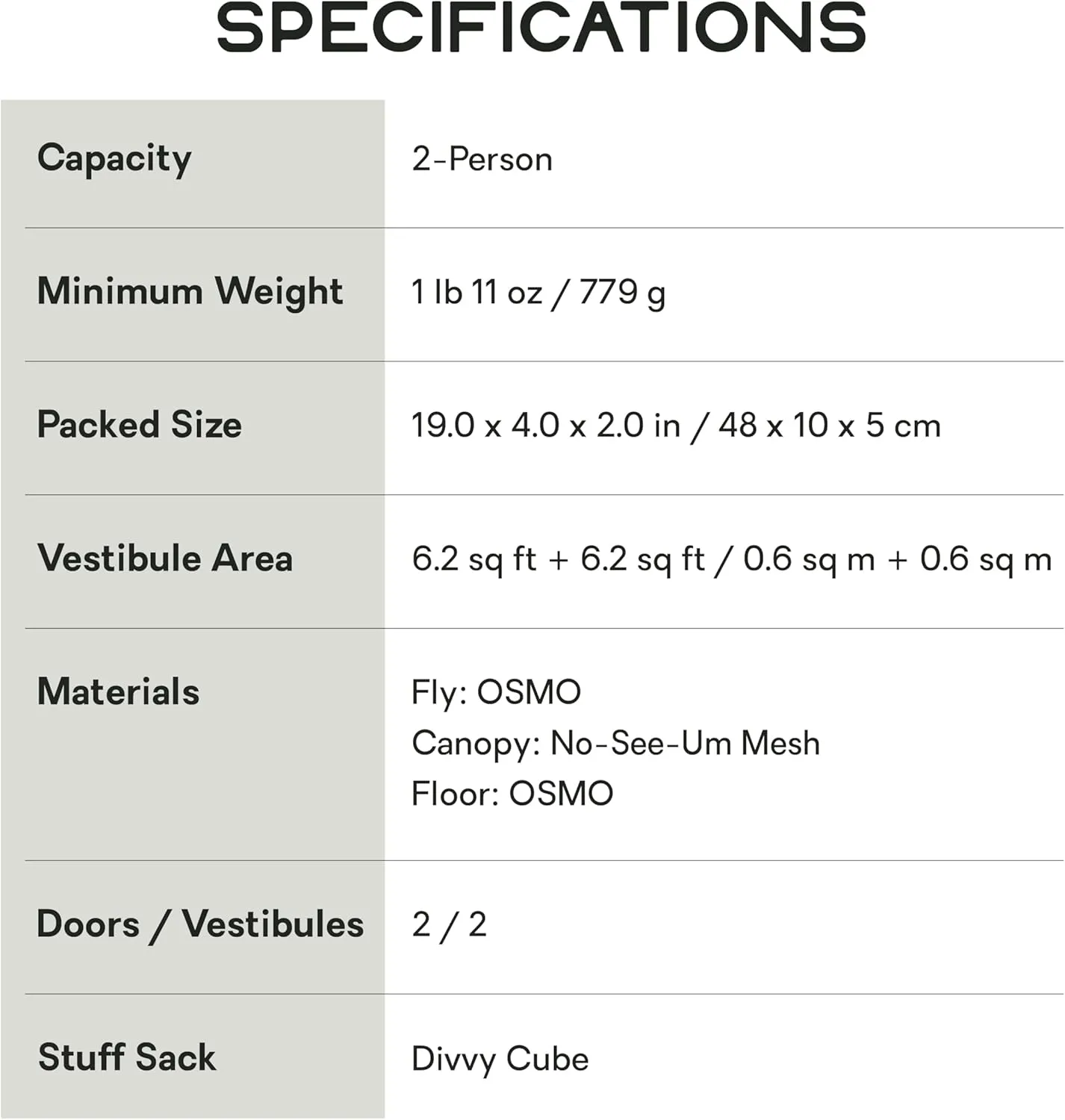 NEMO Equipment Hornet Elite OSMO Ultralight Backpacking Tent