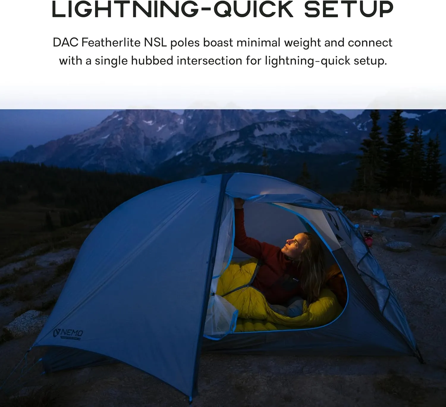NEMO Equipment Hornet Elite OSMO Ultralight Backpacking Tent