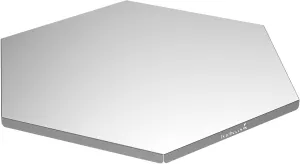 Nestor Wood Barbecue Protection Plate, Hexagon, 95 x 83 x 4 cm