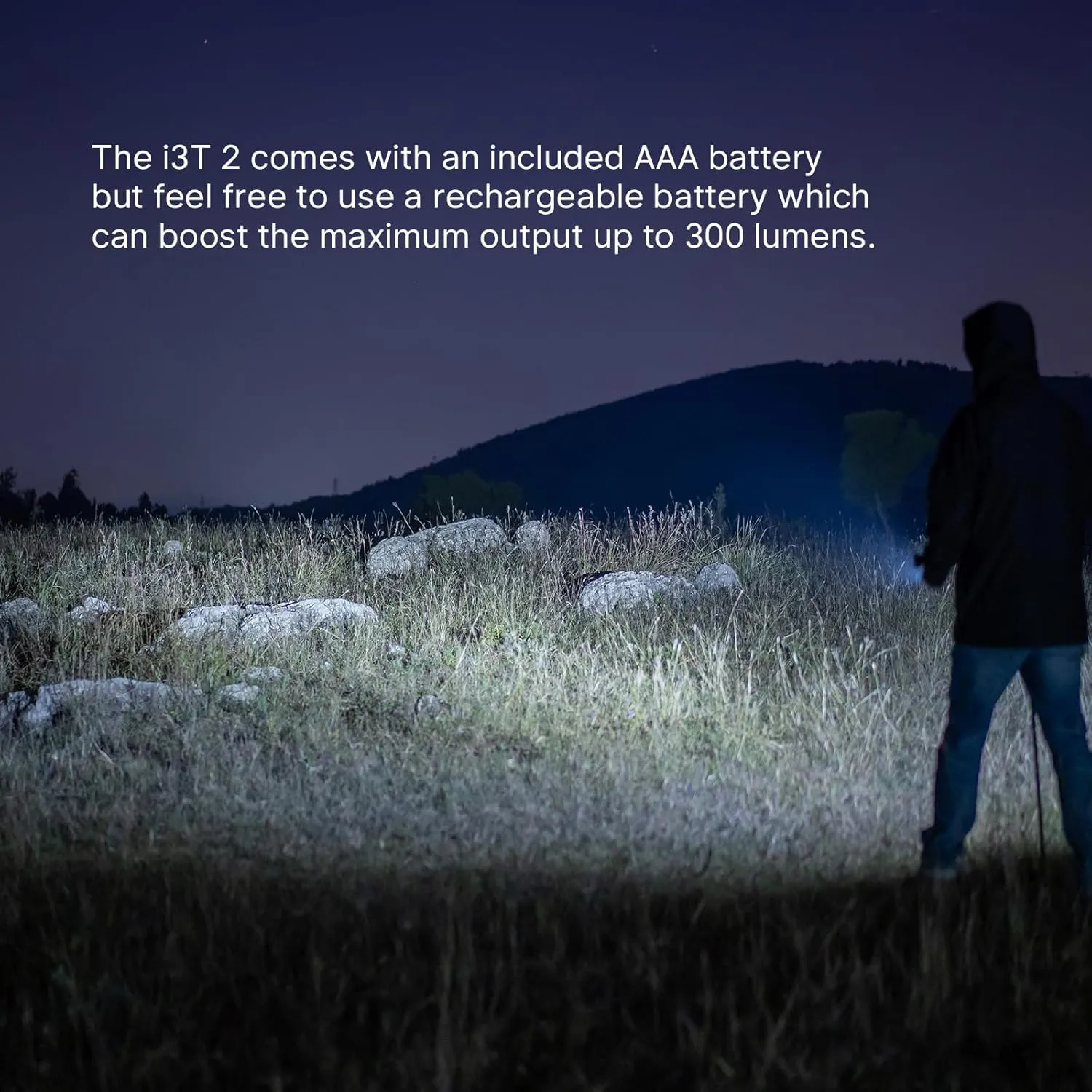 OLIGHT I3T 2 EOS Pocket EDC Flashlight, 200 Lumens Compact Bright Handheld Flash Lights, Dual-Output Tail Switch with AAA Battery and Two-Way Pocket Clip for Camping and Hiking (Black)