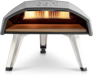 Ooni Koda 12 Gas Pizza Oven – 28mbar Propane Outdoor Portable Oven For Fire and Stonebaked 12 Inch Pizzas in 60 Seconds, With Gas Hose & Regulator