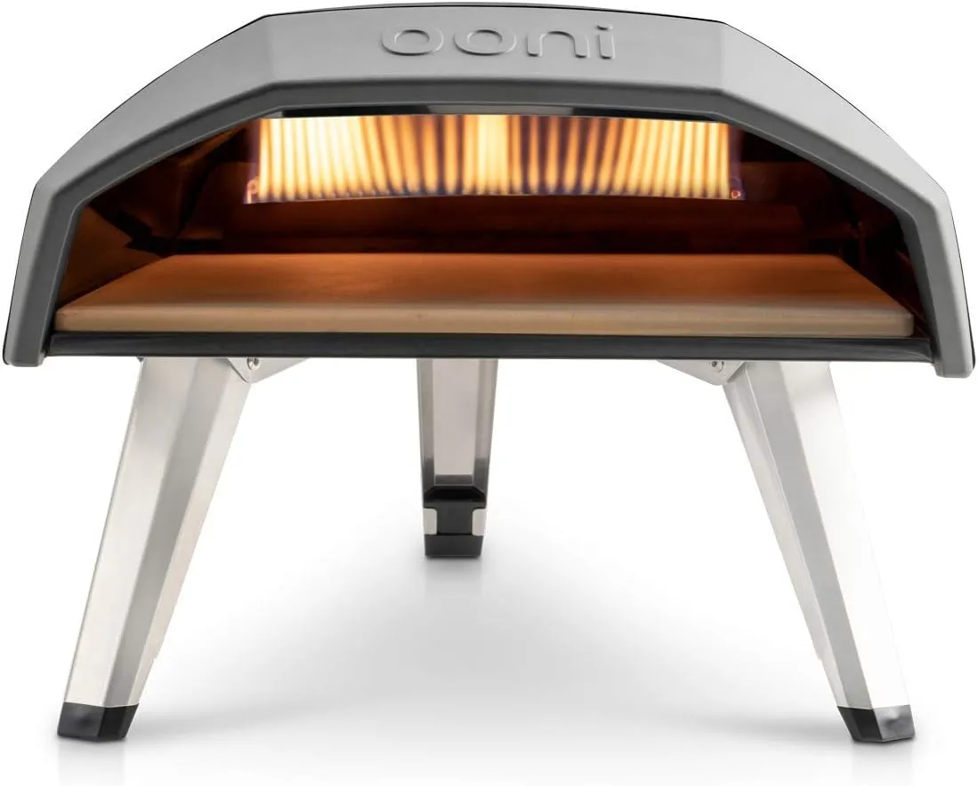 Ooni Koda 12 Gas Pizza Oven – 28mbar Propane Outdoor Portable Oven For Fire and Stonebaked 12 Inch Pizzas in 60 Seconds, With Gas Hose & Regulator