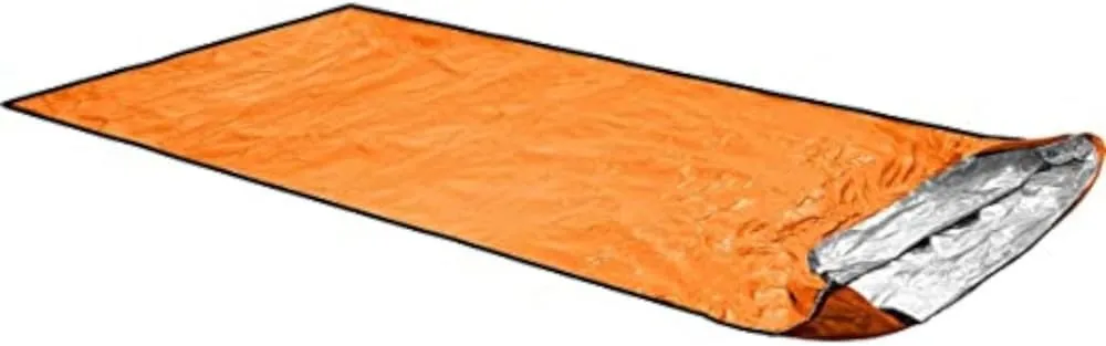 Ortovox Unisex – Adult's Bivy Ultralight Bivouac Bag, Shocking Orange, Standard Size
