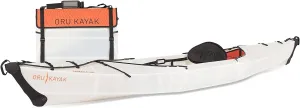 Oru Kayak Beach | Stable, Durable, Light - Lake/River Kayaks - Beginner, Intermediate - for Day Trips, Picnics, and Casual Fun with Family and Friends - Size (Unfolded): 12'1" x 29", 25 Lbs