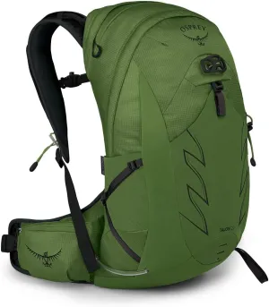 Osprey Talon 22L Men's Hiking Backpack with Hipbelt, Green Belt/Black, L/XL