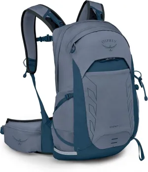 Osprey Tempest 22L Women's Lightweight Hiking Backpack with Hipbelt, Anchor Blue/Atlas, Extended Fit