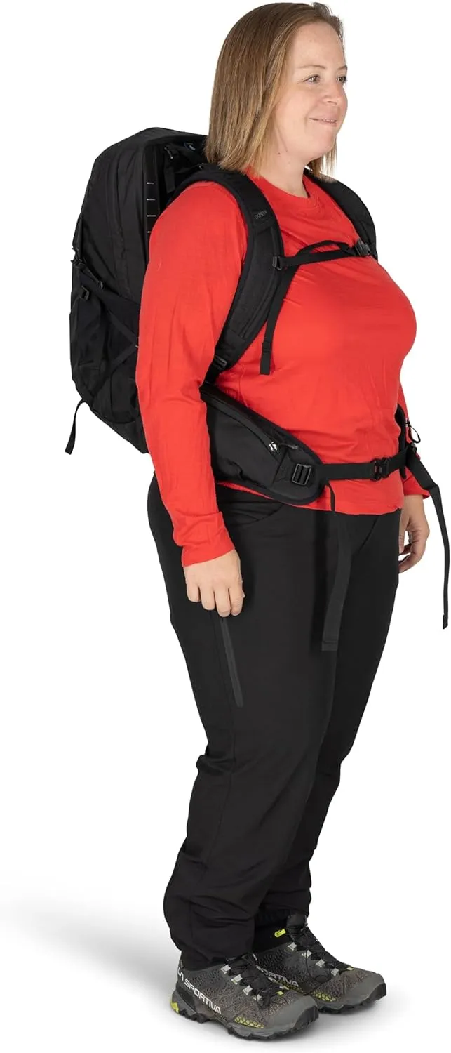 Osprey Tempest 22L Women's Lightweight Hiking Backpack with Hipbelt, Anchor Blue/Atlas, Extended Fit