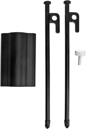 OUKENS Camping Canopy Pole Holder, Aluminum Alloy Copper with Adjustable Nut Tent Pole Bracket,Tent Holder Camping Tent Pole Holder for Outdoor Camping