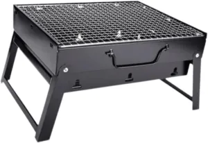Outdoor Barbecue Grill Foldable Grill Professional Portable BBQ Grill Mini Cookware for Home Use Backyard Backpacking Picnic, L