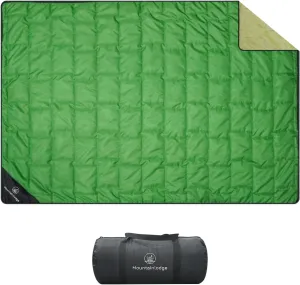 Outdoor Durable Green Camping Blanket for Adult&Kids,Portable Packable Waterproof Blanket for Travel,Backpacking and Take a Short Rest.
