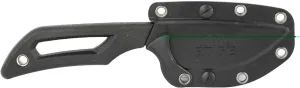 OUTDOOR EDGE | Pivot | Full Tang 2.5" Drop Point Fixed Blade Knife with Sheath | EDC Knife for Men with Rotating Clip for Vertical, Angled, or Horizontal Carry | Perfect Outdoor and Survival Knife