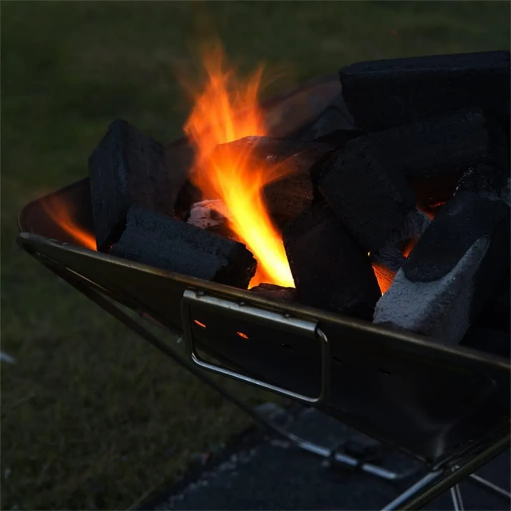 Outdoor Grill Grill 304 Stainless Steel Grill Mesh Folding Grill Grill Grill Extra Lar